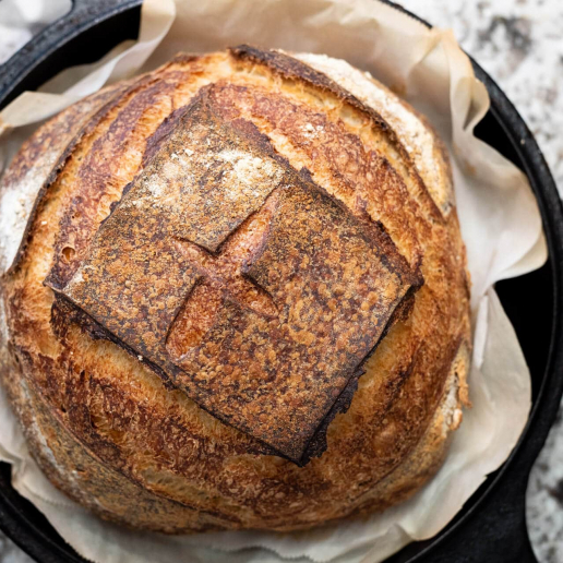 Receita de pão com fermento natural - pain au levain