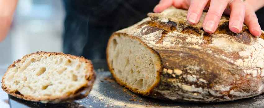 como fazer pão de fermentação natural